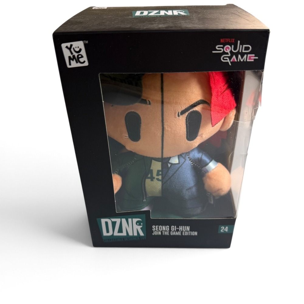 Netflix Squid Game Seong Gi-Hun DZNR Designer Plush YuMe Join The Game Edition